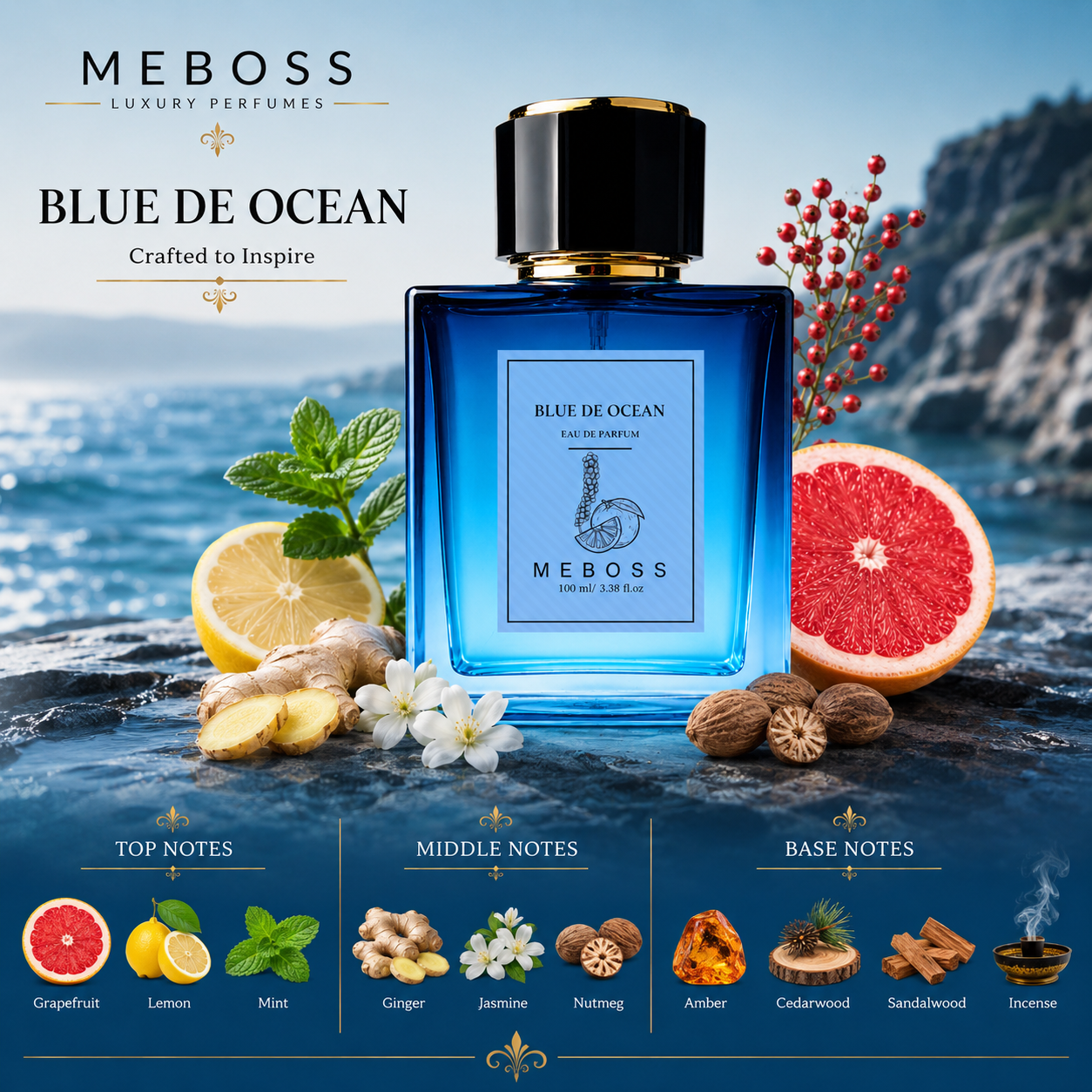 Blue de Ocean - Men | Inspired Perfume