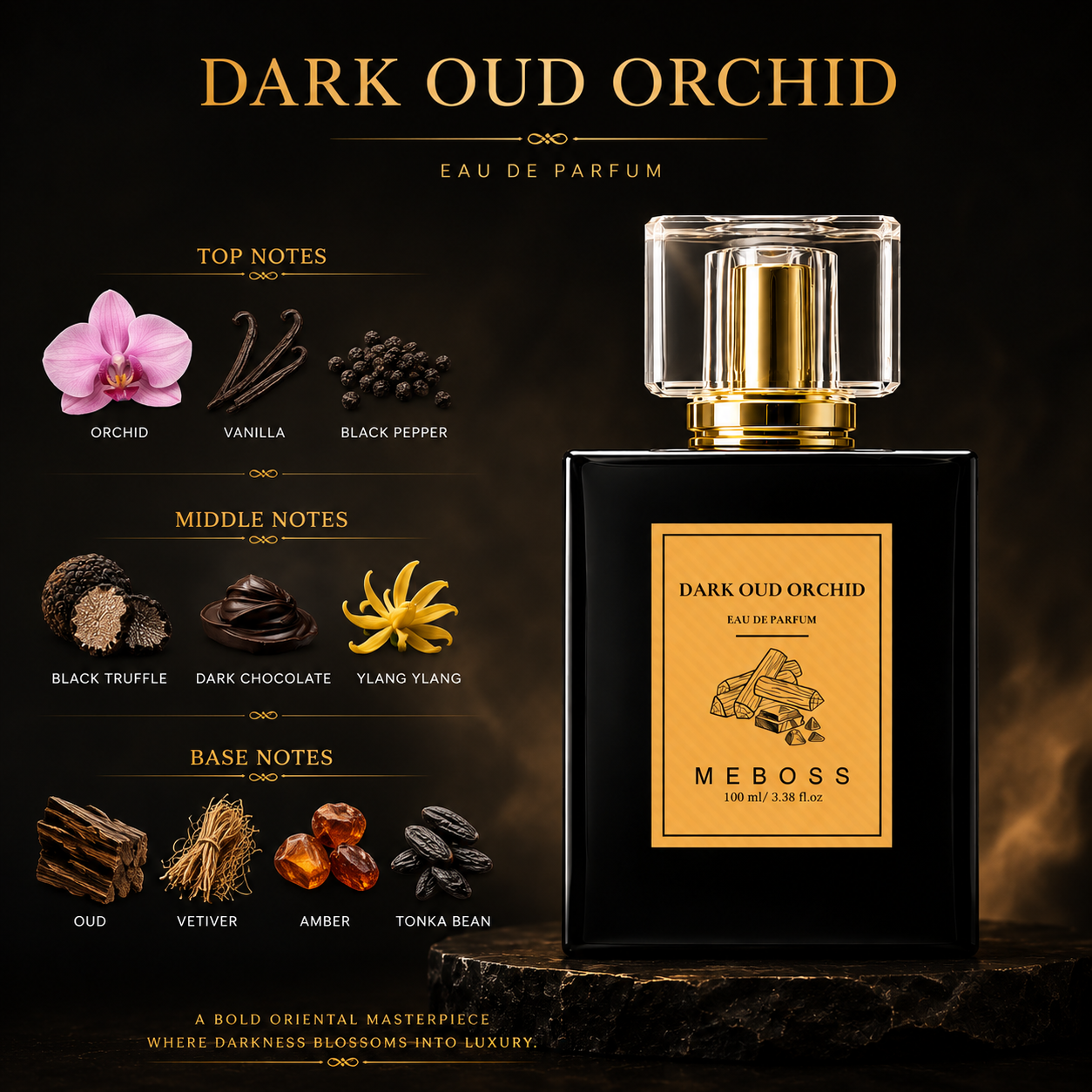 Dark Oud Orchid - Women | Inspired Perfume