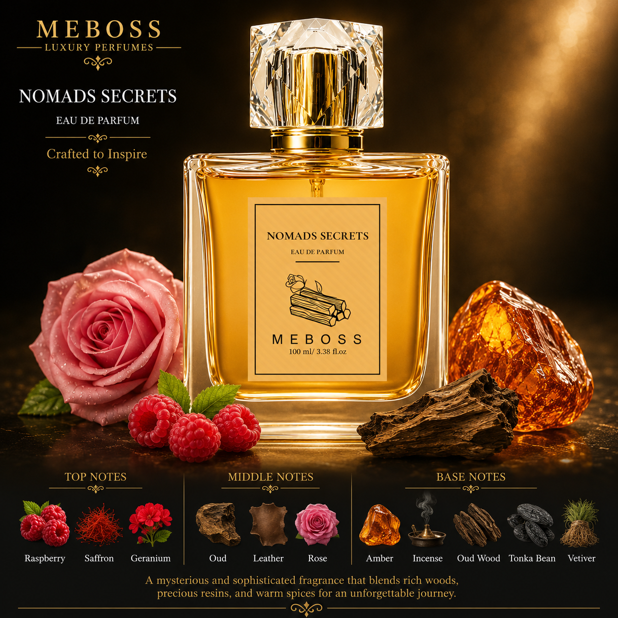 Nomads Secrets - Unisex | Inspired Perfume