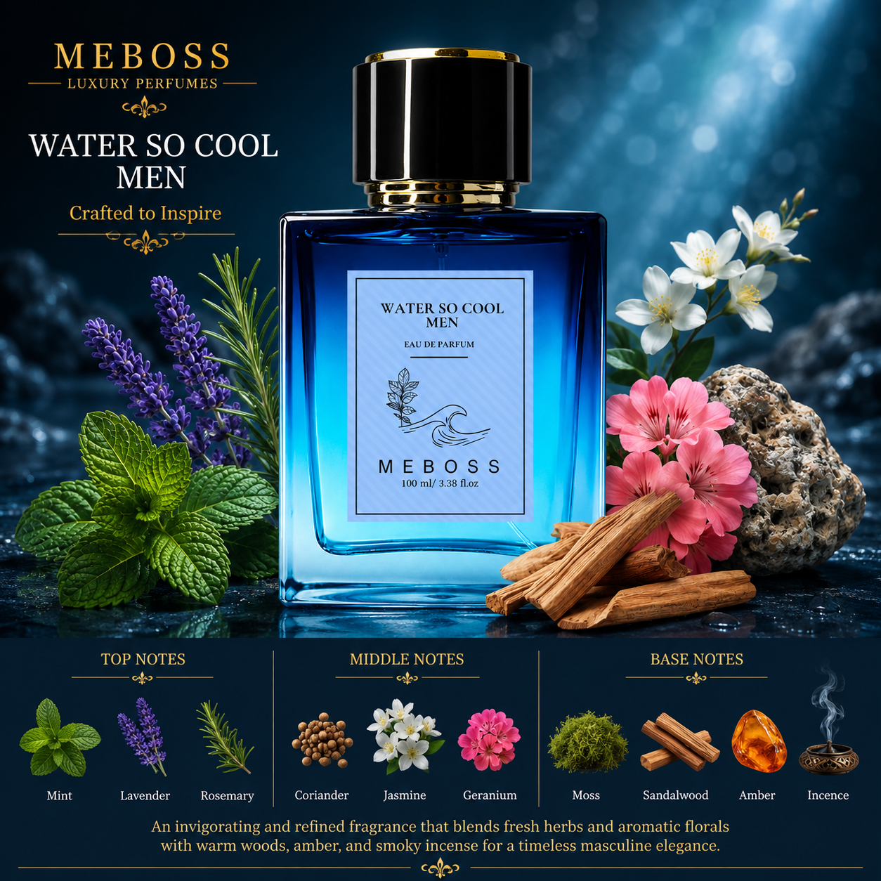 Water so Cool - Men | Inspired Perfume