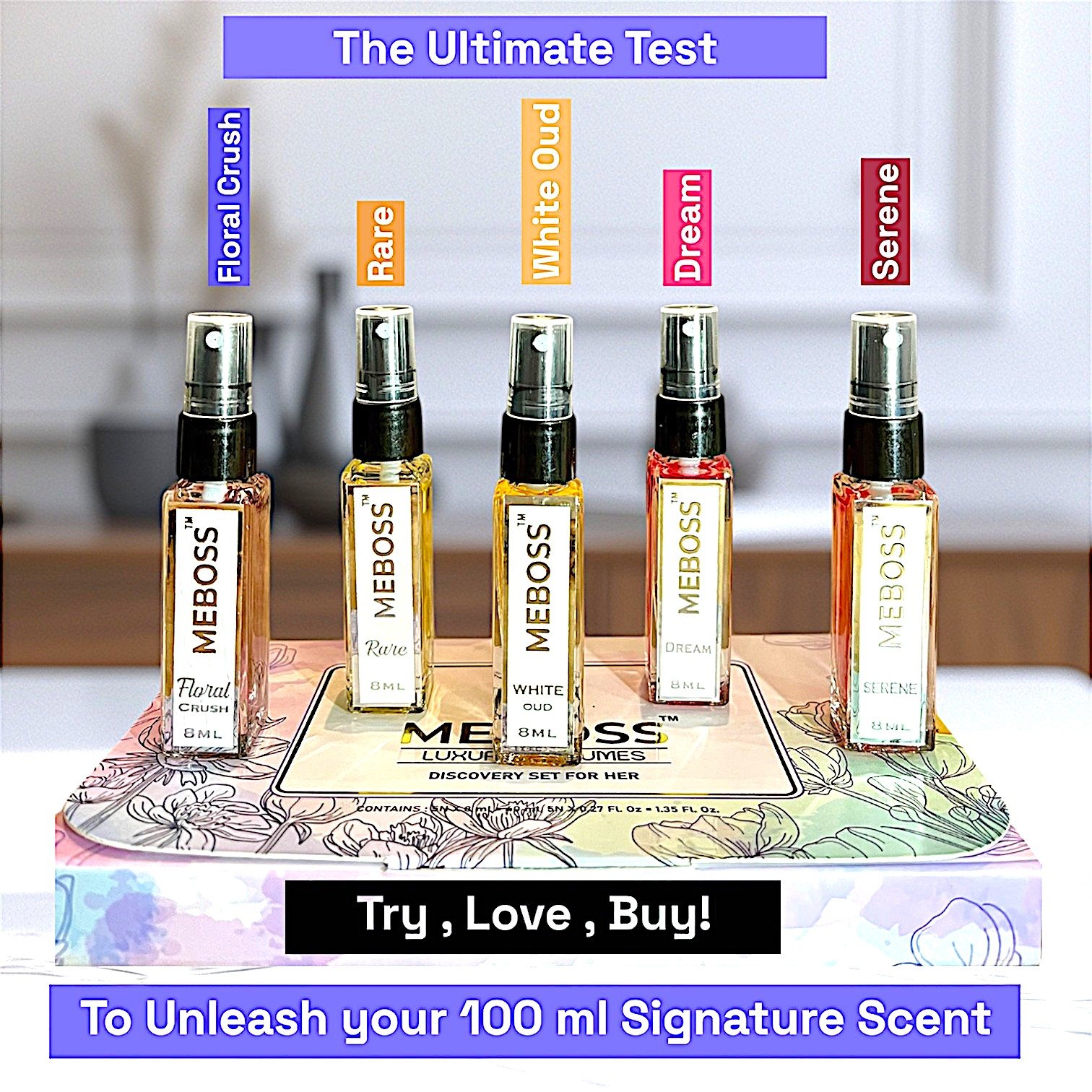 Women's Discovery Set of 5 x 8ml bottles | Signature Series
