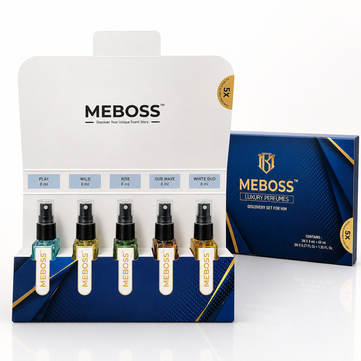 Men's Discovery Set of 5 x 8ml bottles | Signature Series