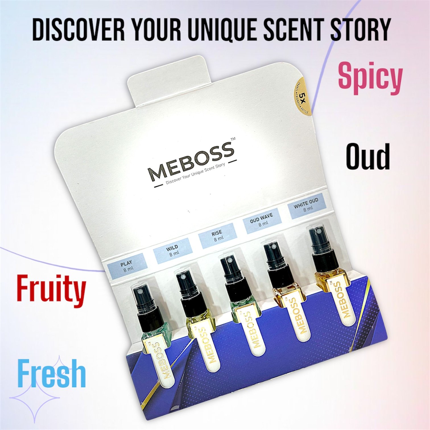 Men's Discovery Set of 5 x 8ml bottles | Signature Series
